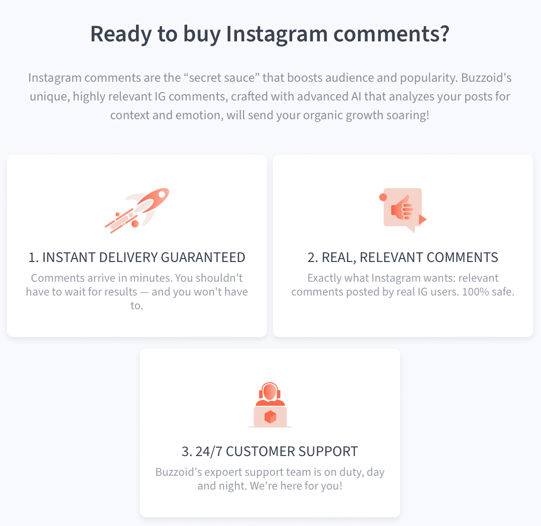 Ready to buy Instagram comments?